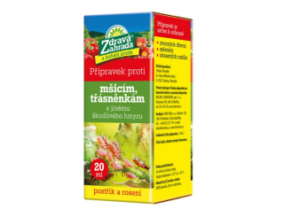 Přípravek proti mšicím a třásněnkám ZDRAVÁ ZAHRADA 20ml